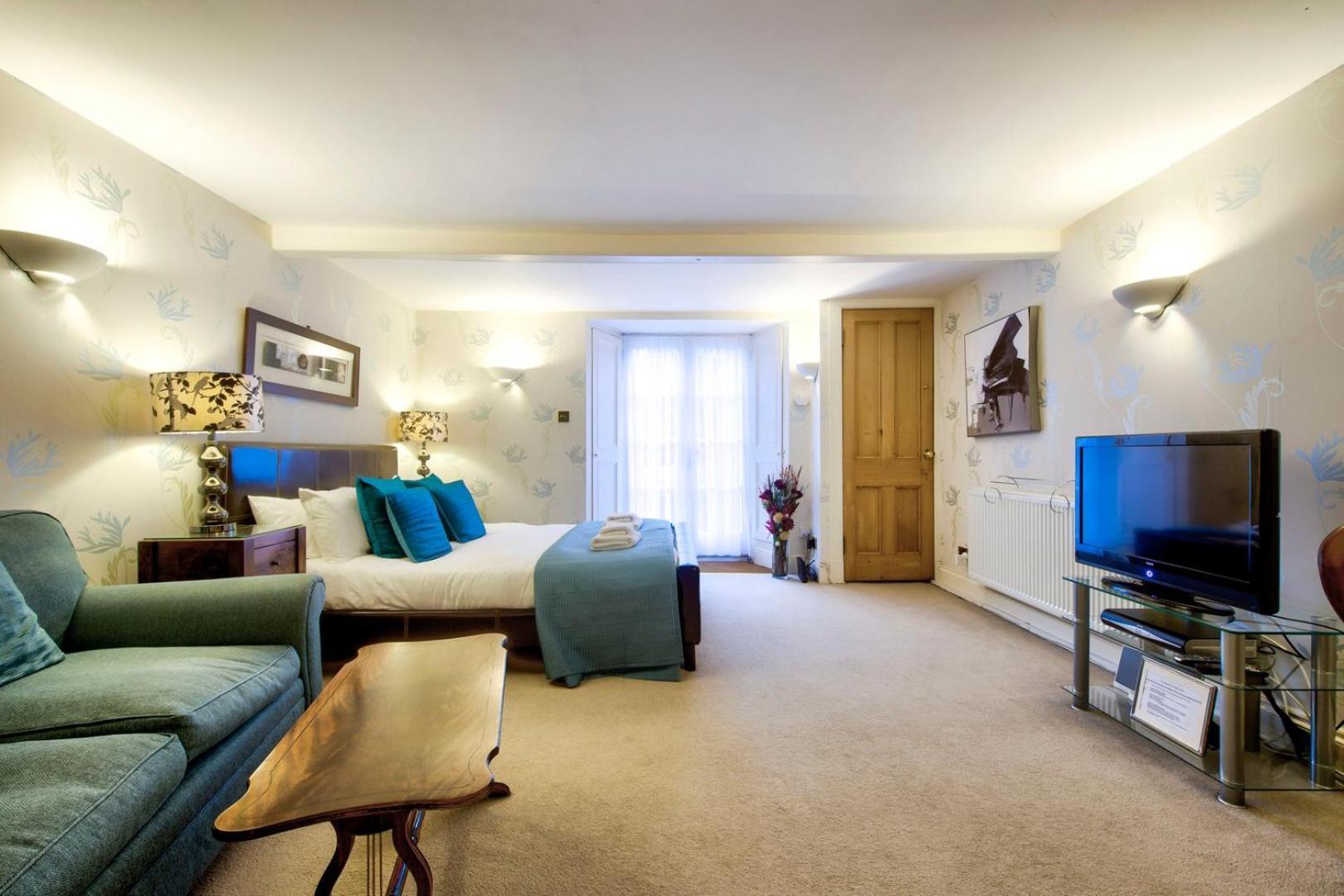 Guestready - Beautiful New Town Studio, With Patio Apartment เอดินบะระ ภายนอก รูปภาพ